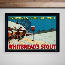 Whitbread stout ale - stout, inn