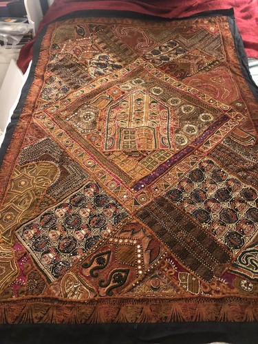 Vintage indian patchwork - vintage,