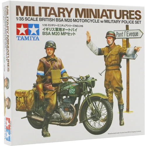 Tamiya british bsa m20 - british,