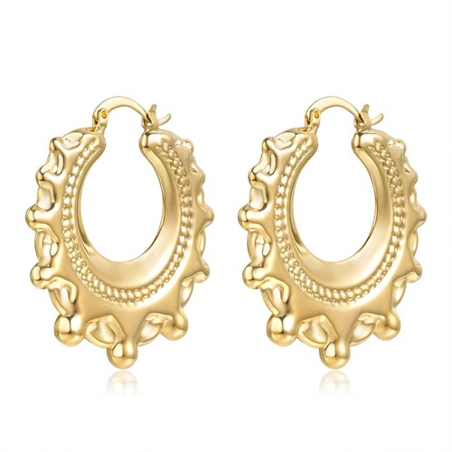 Women 9ct gold gypsy - women, creole