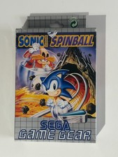 Sonic Spinball Sega Game Gear Boxed with Manual Gamegear GG PAL