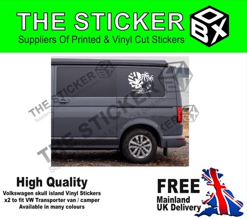 Skull island vinyl sticker - vinyl, to