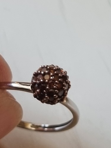 925 sterling silver cognac