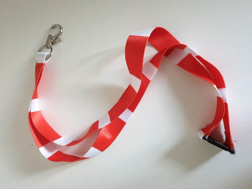 Wrexham football lanyard red - football, &