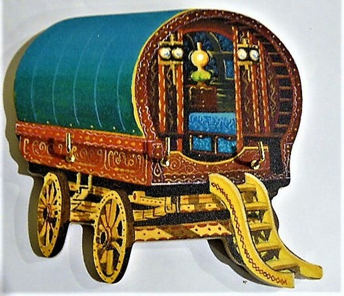 Gypsy caravan wall hanging key - gypsy,