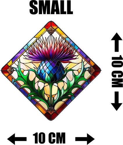 Thistle colourful decorative - thistle,