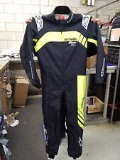 Alpinestars KMX-9 V3 / S Kart Suit, 54 - Black / Yellow *Small Hole On Shoulder*