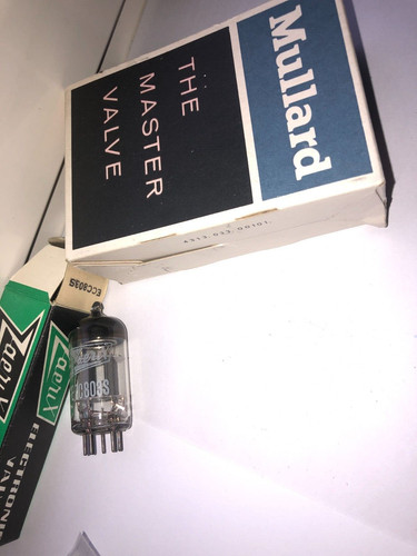 Mullard ecc803s boxplates - ecc803s,