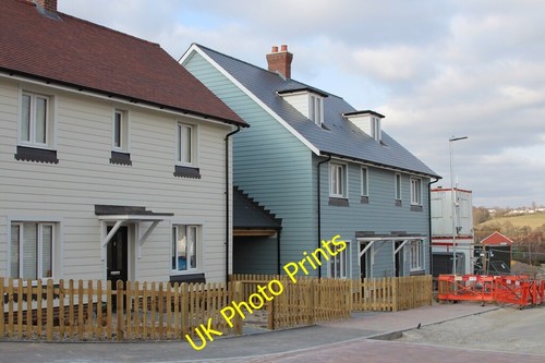 Photo 6x4 new houses rye - photo,