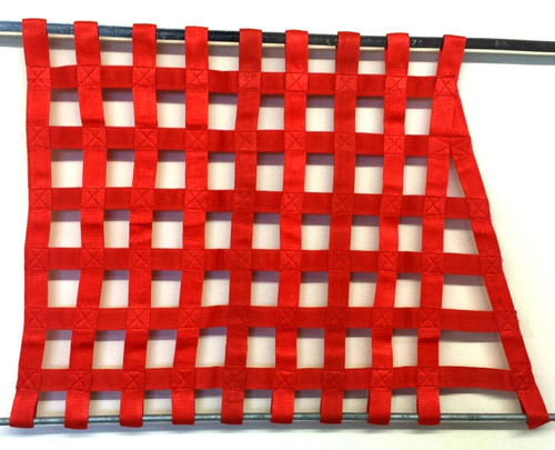 Red window net - red,