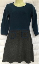 Hobbs NW3 Teal & Grey Wool