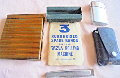 Vintage cigarette rolling - vintage,
