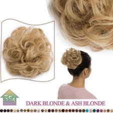 UK Curly Messy Bun Hair Piece