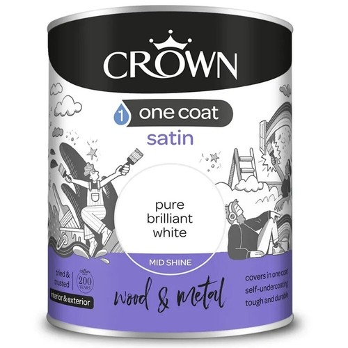 Crown one coat satin pure - coat,