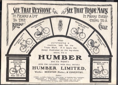 C1910 vintage advert for - c1910,