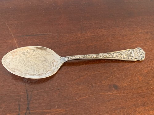 Vintage silver plate engraved - vintage,