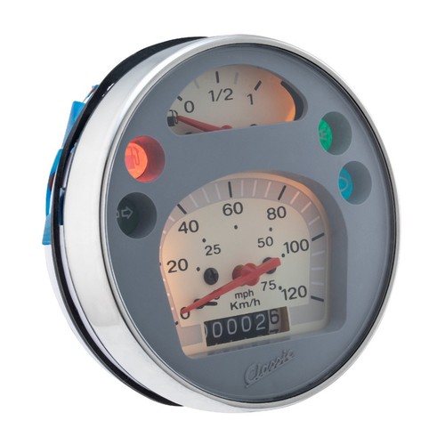 Vespa disc speedo - px, km