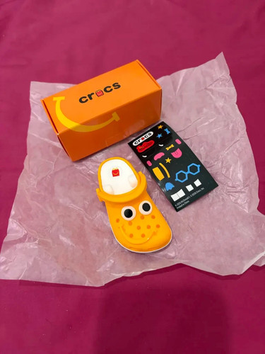 Mcdonalds 2026 yellow crocs - uk,