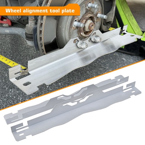 Wheel alignment tool plate - alignment,