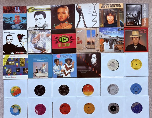 Vinyl singles job - 30, 7”