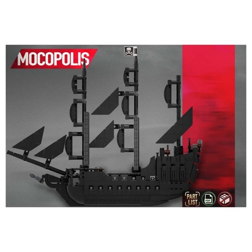 Pirate black pearl ship - ship, 1007