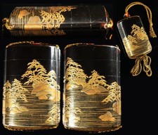 Antique Japanese Inro Maki-e