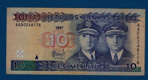 Banknote litu 1997 - 10,