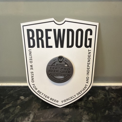 Brewdog certified beer geek - brewdog,