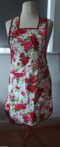 1940 style handmade apron - 1940's,