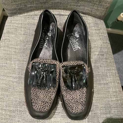 Rieker leather shoes - leather,
