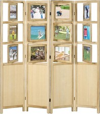 4 Panel Room Divider 5.6'