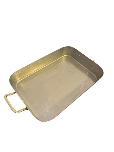 Copper rectangular tray - copper,