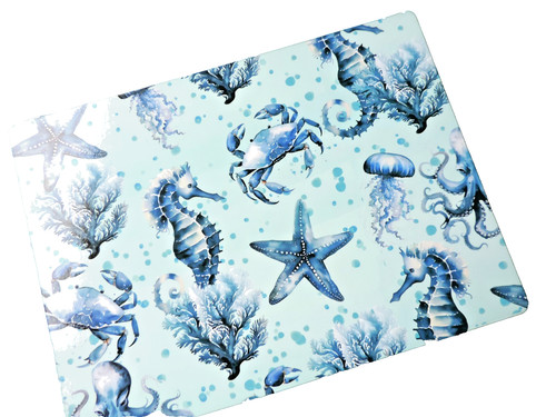 Seahorse table mats - table, x