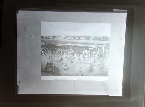 Negative view old south - negative,