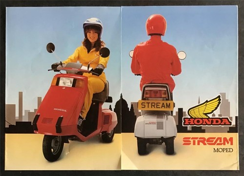 Honda stream wheeler - honda, moped