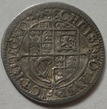 Charles I York Threepence - 1.4 Grams.