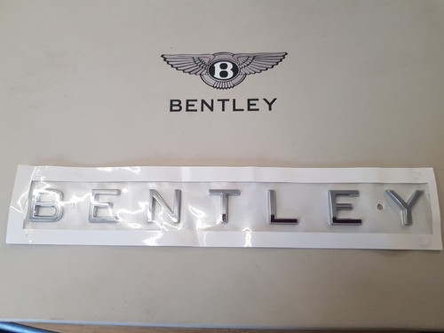 Genuine bentley rear - bentley, badge