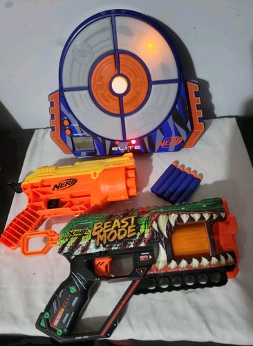 Nerf gun target blaster bundle - nerf,