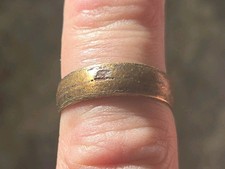 Post Medieval Bronze Mans Ring