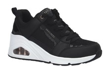 Skechers Ladies Black Uno