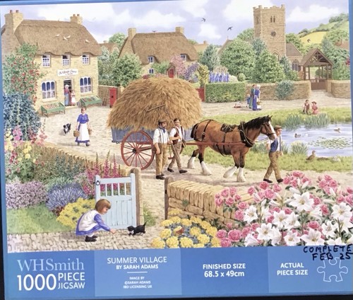 Summer village 1000 pieces - summer, by