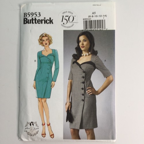 Butterick 5953 side - butterick, button