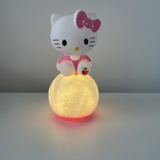 Sanro Hello Kitty Night Light Glowing Children Toy Bedside Lamp Anime