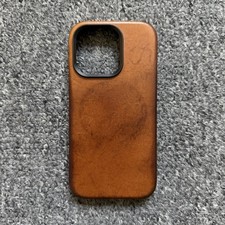 ANDAR The Aspen Apple iPhone 14 Pro Mag-Safe Leather Case - Camel Tan