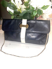 Vintage Rayne Italy Navy &