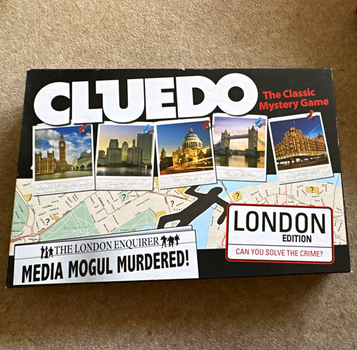 Cluedo whodunnit board - cluedo,