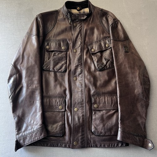 Belstaff brown leather panther - brown,