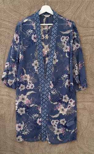 Indigo blue floral - m&s,