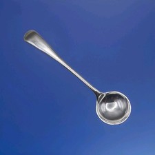 Solid Silver Salt Spoon by