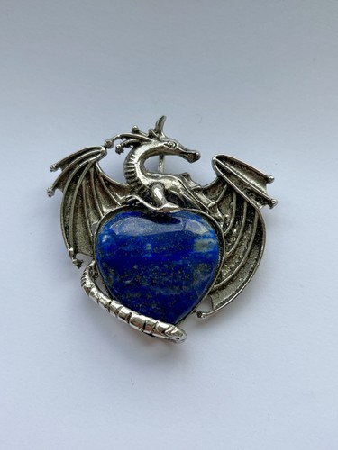 Natural lapis lazuli heart - natural,